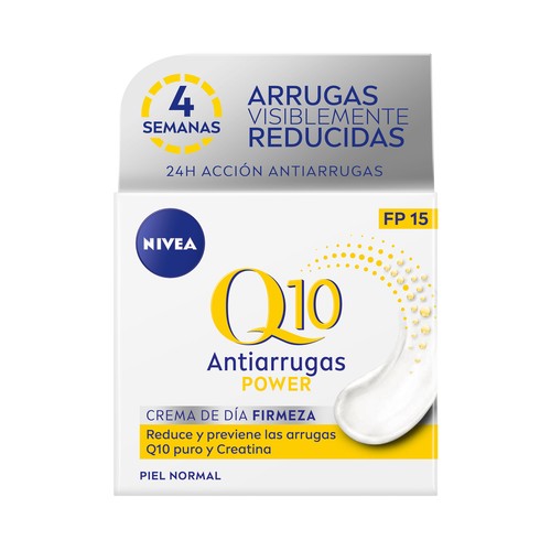 NIVEA Q10 Power Estuche con crema de día y sérum antiedad.