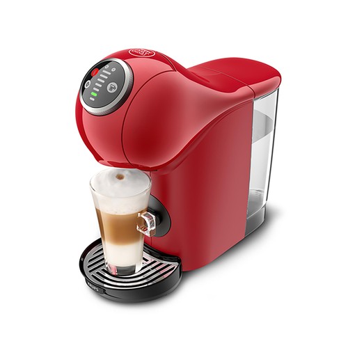 Cafetera de cápsulas DOLCE GUSTO Genio S Plus KRUPS KP340510 Roja, automática, presión 15 bares, deposito de 0.8L.