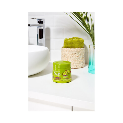 FRUCTIS Mascarilla capliar fortificante para cabello rizado u ondulado FRUCTIS Hidra rizo de Garnier 300 ml.