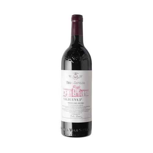 VEGA SICILIA Valbuena 5º Vino tinto gran reserva con D. O. Ribera del Duero botella 75 cl.