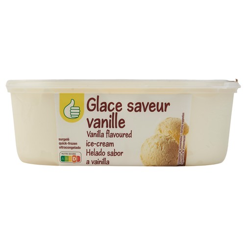 PRODUCTO ECONÓMICO ALCAMPO Tarrina de helado sabor a vainilla 1 l.
