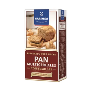 HARIMSA Preparado para hacer pan multicereales y semillas 500 gr,