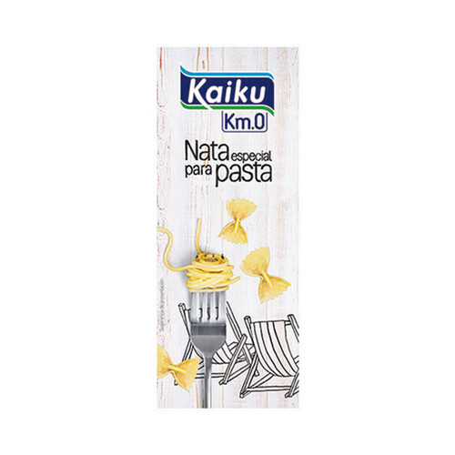 KAIKU Nata líquida (12% materia grasa) especial para pasta KAIKU Km. 0 200 ml.