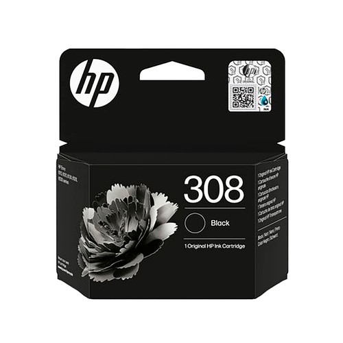 Cartucho de tinta original HP 308 negro Envy 6110  (7FP21UE)..
