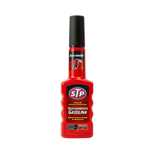 Tratamiento motor gasolina (mayor rendimiento del motor con menor consumo gasolina) STP 200 mililitros.