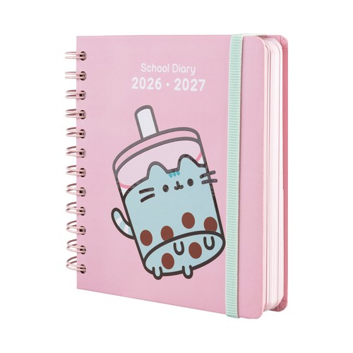 Agenda escolar 2026/2027 día página 11 meses Pusheen. GRUPO ERIK