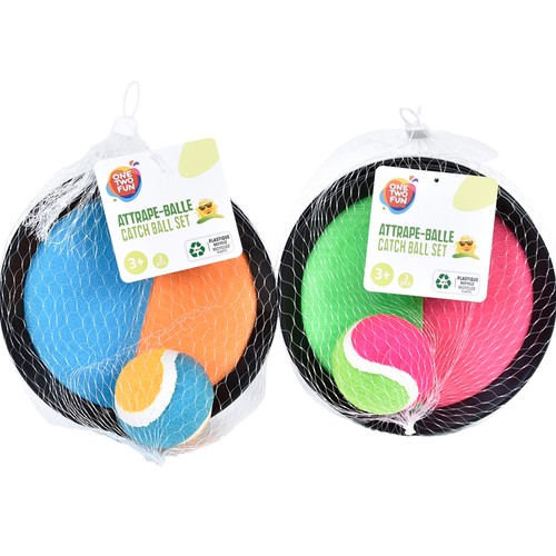 Juego lanza y captura de 18cm  ONE TWO FUN.