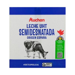 precios Alcampo Cultivamos Lo Bueno Leche De Vaca Semidesnatada, De Origen Española 6X1 L. en Alcampo