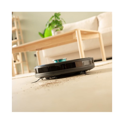 Robot aspirador y friegasuelos CECOTEC Conga Eternal Pet Titanium, Wi-Fi, APP control, 3000Pa, programable, especial mascotas.
