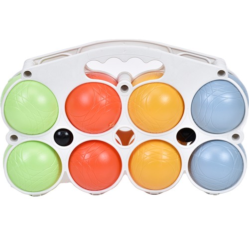 Set de petanca con 10 pelotas  ONE TWO FUN.