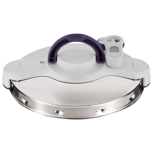 Olla a presión de 6 litros de capacidad con sistema de cuenta atrás para la cocción perfecta, TEFAL.