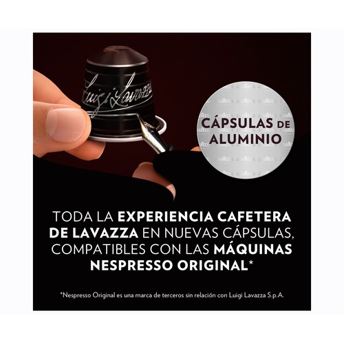 LAVAZZA Café Espresso Maestro Classico 100 % Arábica Int.9, 30 cápsulas