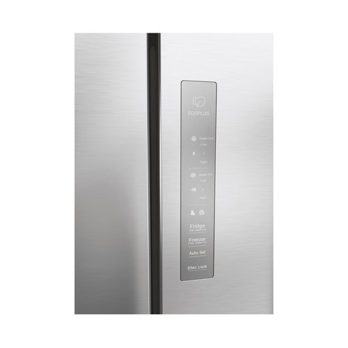 Frigorífico americano 181,5cm HAIER HCR3818ENMM NO FROST, clasificación energética: E, H: 181,5cm, A: 83,3cm, F: 65cm, capacidad total: 467L.