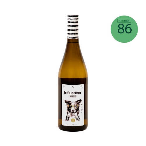 Vino blanco Verdejo INFLUENCER botella de 75 cl.