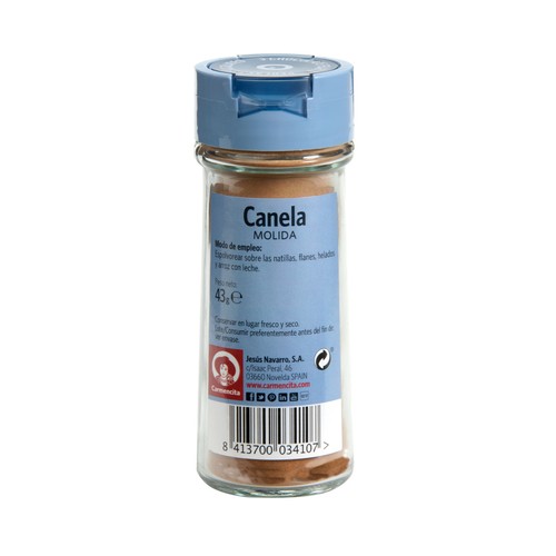 CARMENCITA Canela molida 40 g.