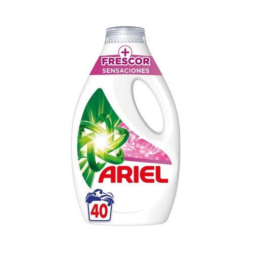 ARIEL Sensaciones Detergente líquido con un plus de frecor 40 DS