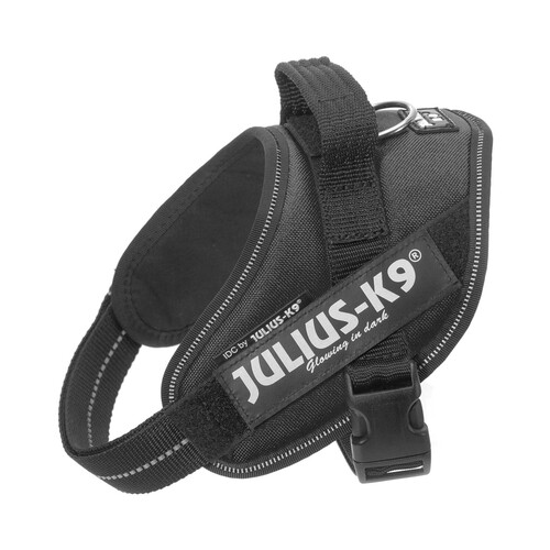 JULIUS K9 Arnés regulable para perros con reflectante color negro JULIUS K9 talla mini (7- 15 kg) 1 ud.