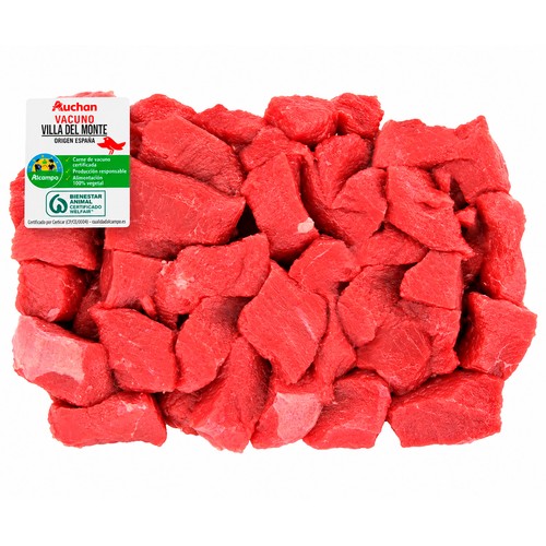 ALCAMPO CULTIVAMOS LO BUENO Tacos de carne de 2ª de vacuno Villa del monte