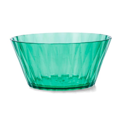 Bol 15 cm de poliestireno color verde, QUID.