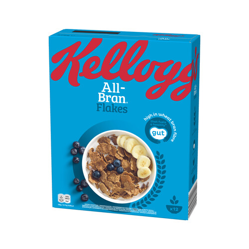 KELLOGG'S Cereales de trigo enriquecidos con salvado, vitaminas y minerales KELLOGG´S All-Bran 375 g.