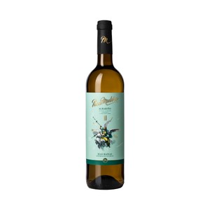 PACO MULERO  Vino blanco Albariño con D.O. Rías Baixas botella de 75 cl.