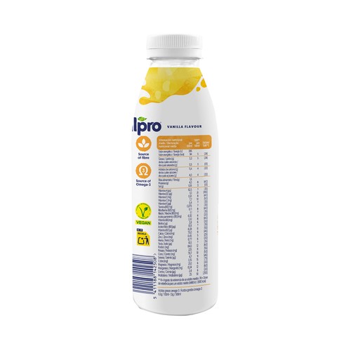 ALPRO Bebida vegetal de soja sabor vainilla 500 ml.