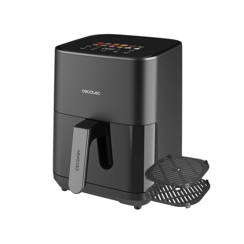 Freidora de aire CECOTEC DUO, 6.5L, 2200 W, 12 programas.