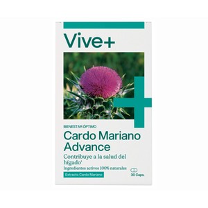 Advance Cápsulas vegetales a base de cardo mariano 30 uds.
