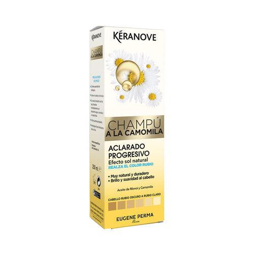 KERANOVE Champú con aceite de Monoi y Camomila KERANOVE 250 ml.