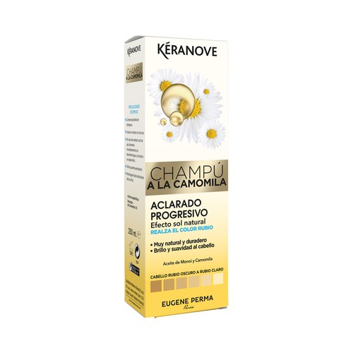 KERANOVE Champú con aceite de Monoi y Camomila KERANOVE 250 ml.