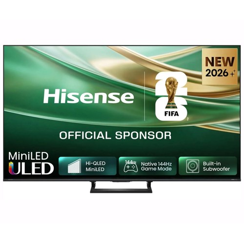 Televisión de 139,7 cm (55") QLED Miniled HISENSE 55E8S, 4K, VIDAA , 4HDMI, 2 USB, 144 Hz