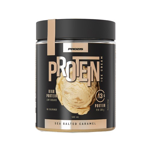 PROZIS Protein ice cream Helado con proteinas sabor a caramelo salado 320 g.