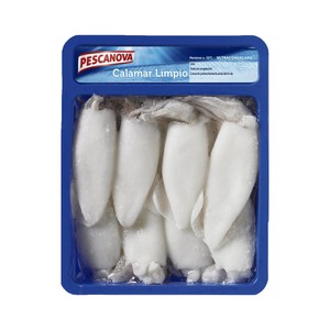 Imagen de PESCANOVA Calamares limpios ultracongelados PESCANOVA 400 g.