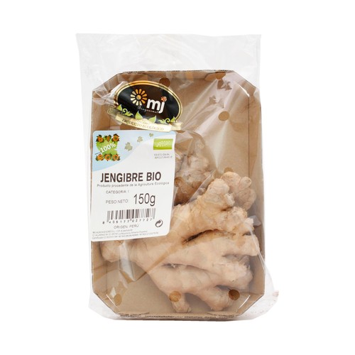 Jengibre ecológico HORTALIZA bja 150 g.