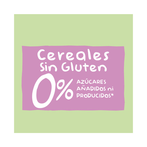 HERO Papilla de cereales sin gluten, a partir de 4 meses 340 g.