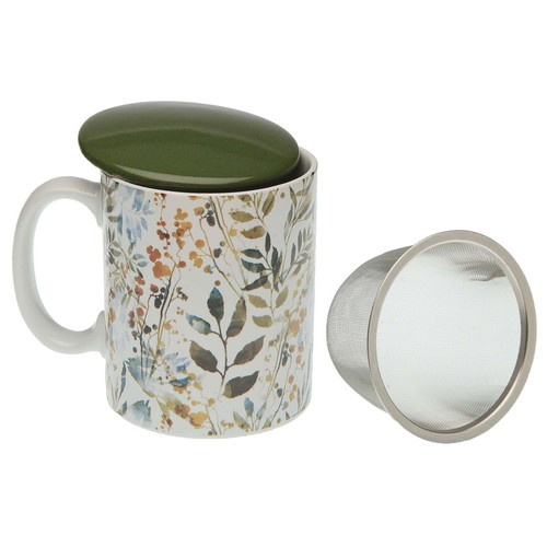 Taza para infusiones con accesorios, Acuarela VERSA.