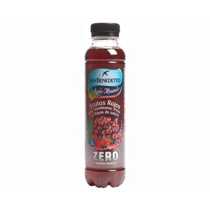 SAN BENEDETTO Refresco Zero frutos rojos botella 40 cl.