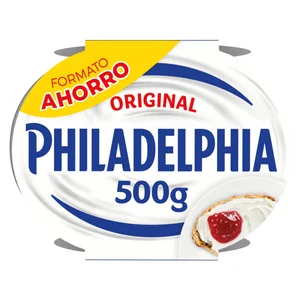 PHILADELPHIA Queso de untar formato ahorro PHILADELPHIA 2 x 250 g.