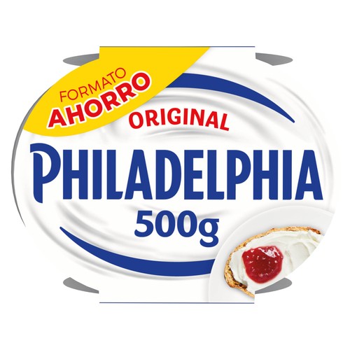 Queso de untar formato ahorro PHILADELPHIA 2 x 250 g.