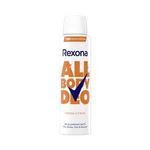 Imagen de REXONA All body deo fresh citrus Desodorante corporal unisex en spray 150 ml.