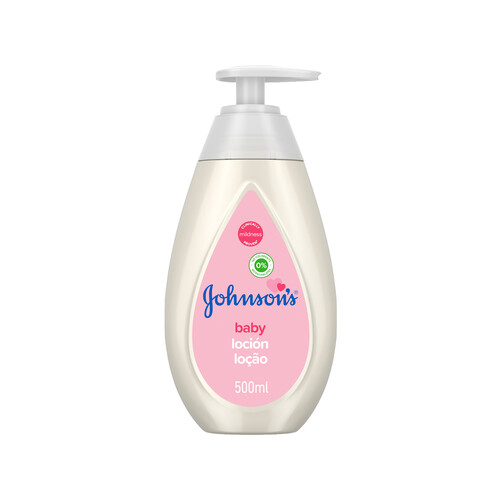 JOHNSON'S Loción corporal para piel seca, sin colorantes ni ftalatos JOHNSON'S Baby 500 ml.