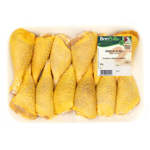 Imagen de BONPOLLO Jamoncitos con piel de pollo amarillo gallego Bandeja