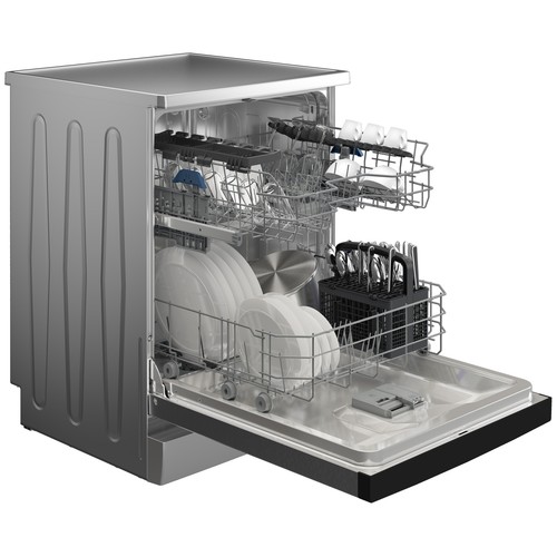 Lavavajillas BEKO BDFN26441X INOX, capacidad: 14 servicios, clasificación energética: C, H: 85cm, A: 60cm, F: 59,5cm.