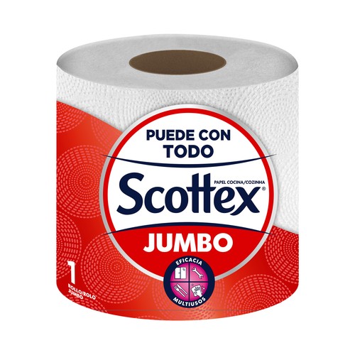 Papel de cocina jumbo SCOTTEX 88 metros