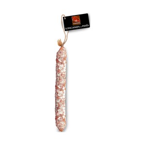 NAVIDUL Longaniza del payes, de calidad extra y elaborada sin gluten NAVIDUL 500 g.