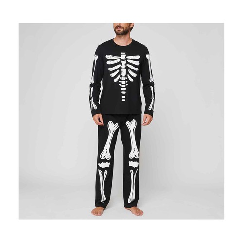 Pijama de algodón para hombre IN EXTENSO Halloween, talla M.
