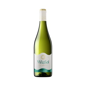 Viñasol Vino Blanco Ecológico con D.o. Catalunya Botella 75 Cl.