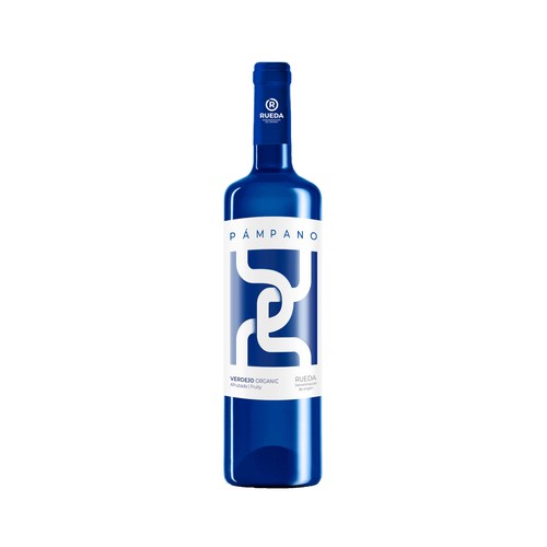 PÁMPANO Vino blanco Verdejo afrutado orgánico con D.O. Rueda botella 75 cl.