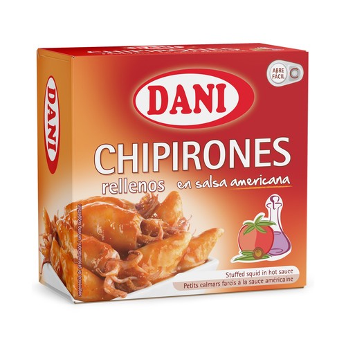 DANI Chipirones en salsa americana lata de 96 g.