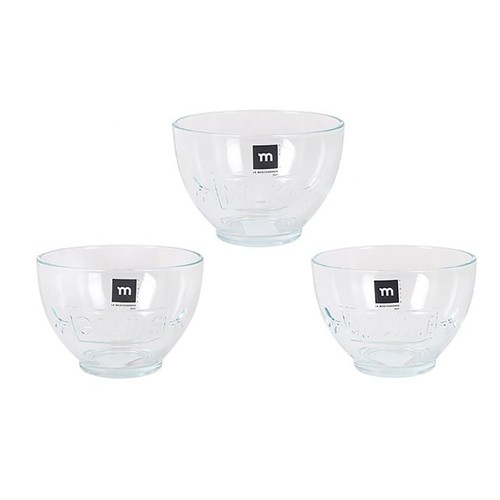 Bowl de cristal 680ml, Megan LA MEDITERRÁNEA.